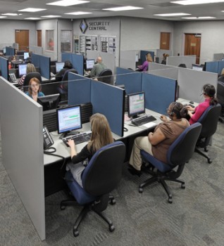 Security Central professional monitoring center